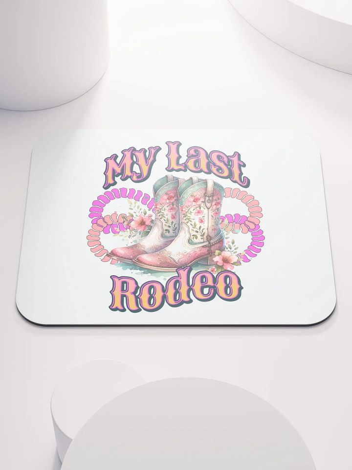 My Last Rodeo Western Charm Mouse Pad product image (2)