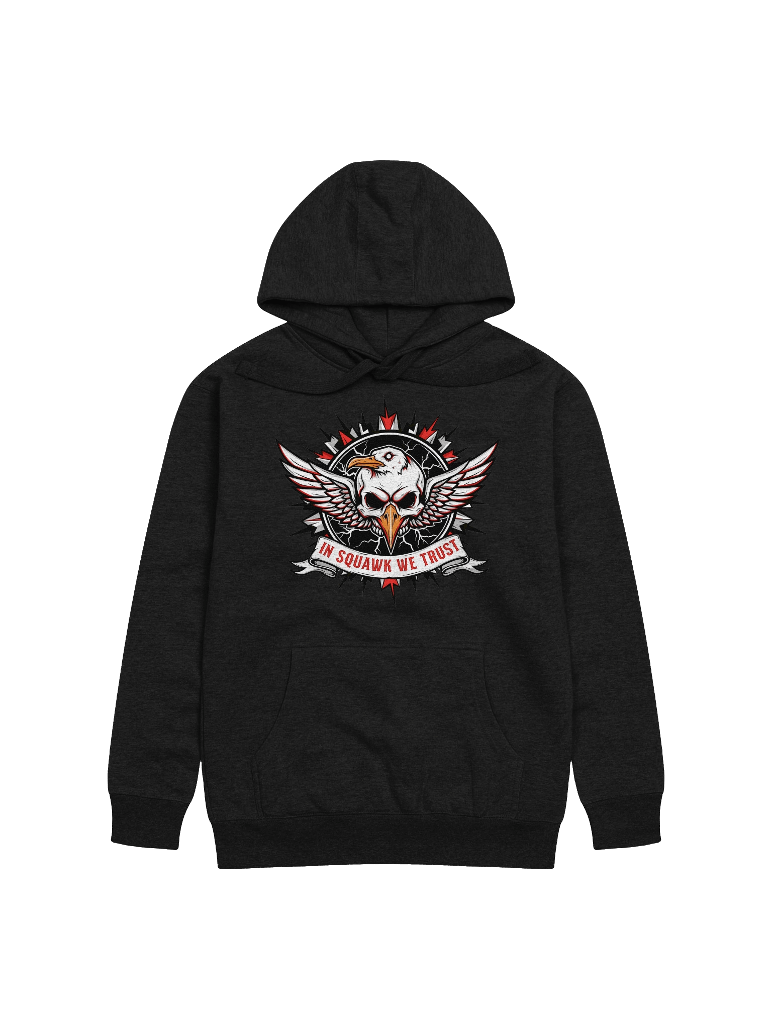 In Squawk We Trust Metal Hoodie product image (2)