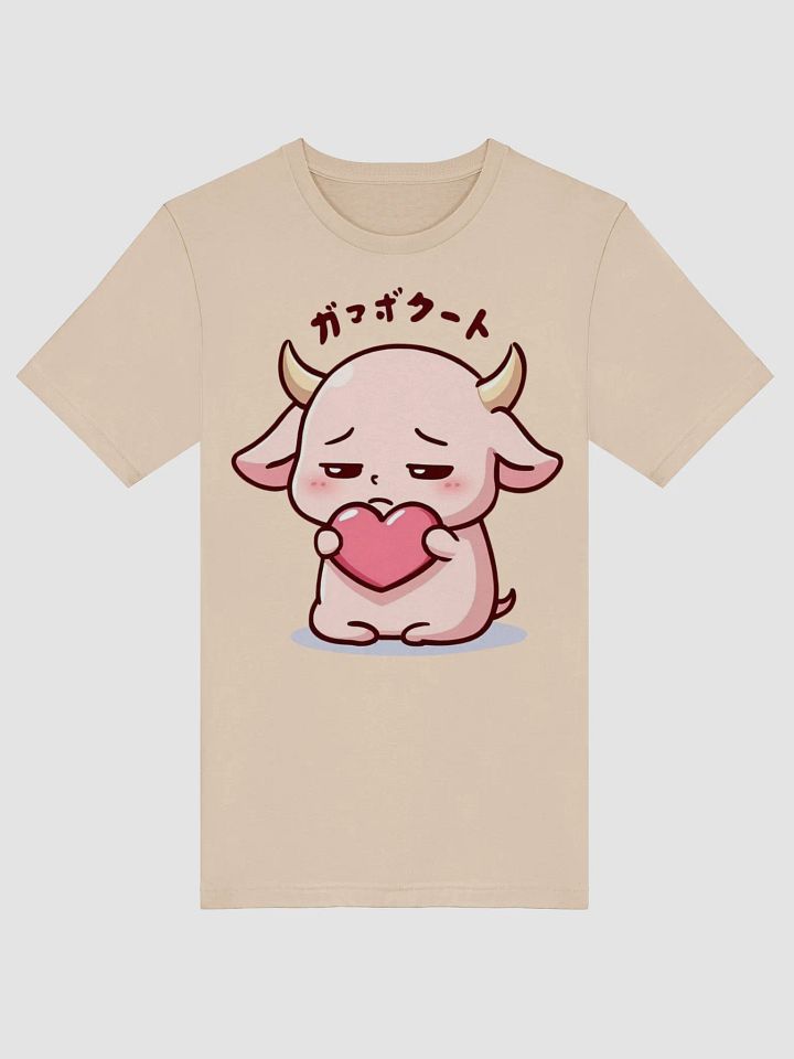 Kawaii Pink Cow Heart T-Shirt product image (2)