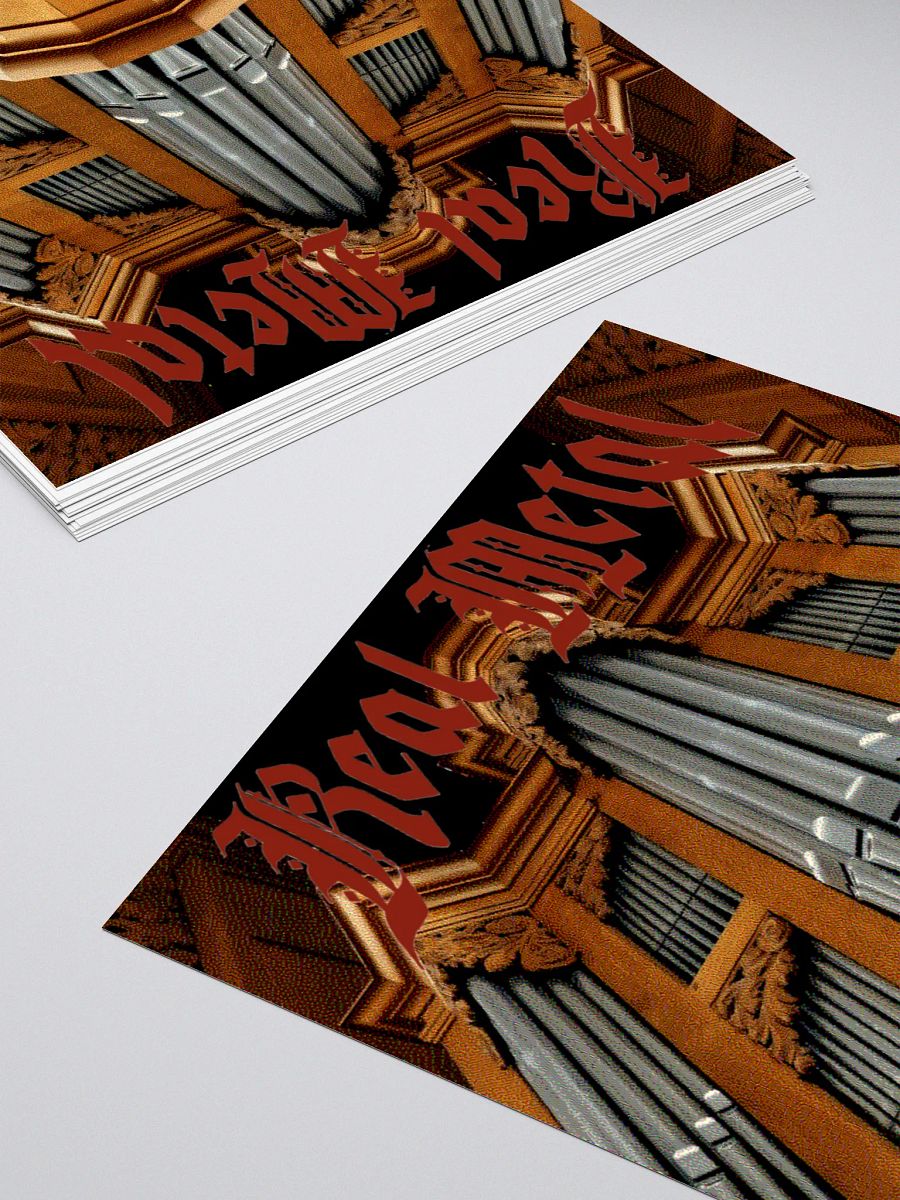 Pipe organs are real metal sticker product image (10)
