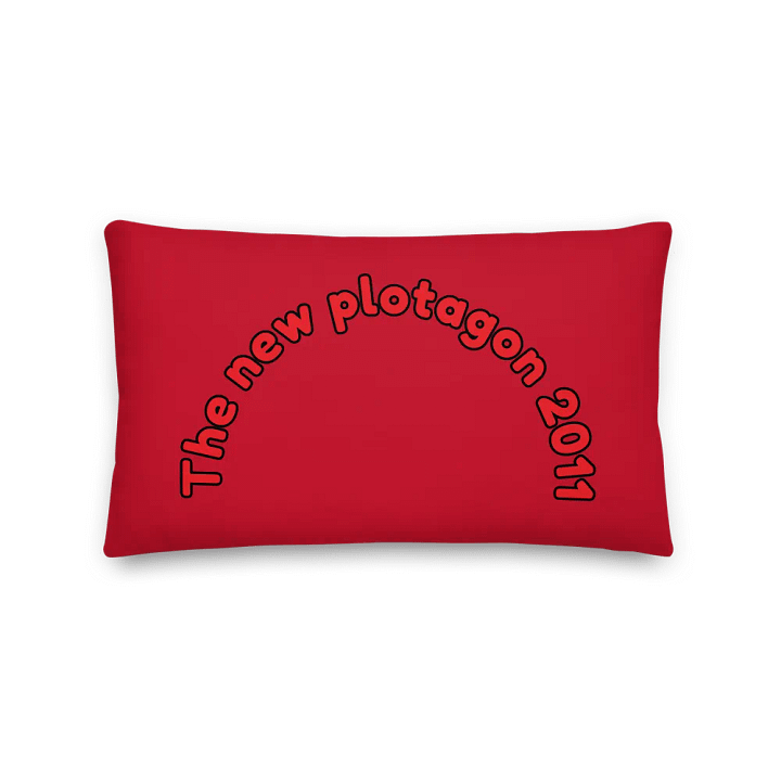 The new plotagon 2011 premium Pillow product image (1)