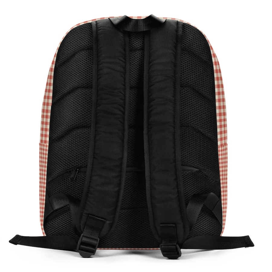 XOXO, HAPPY, LOVE Orange Circle/Gingham Backpack product image (8)