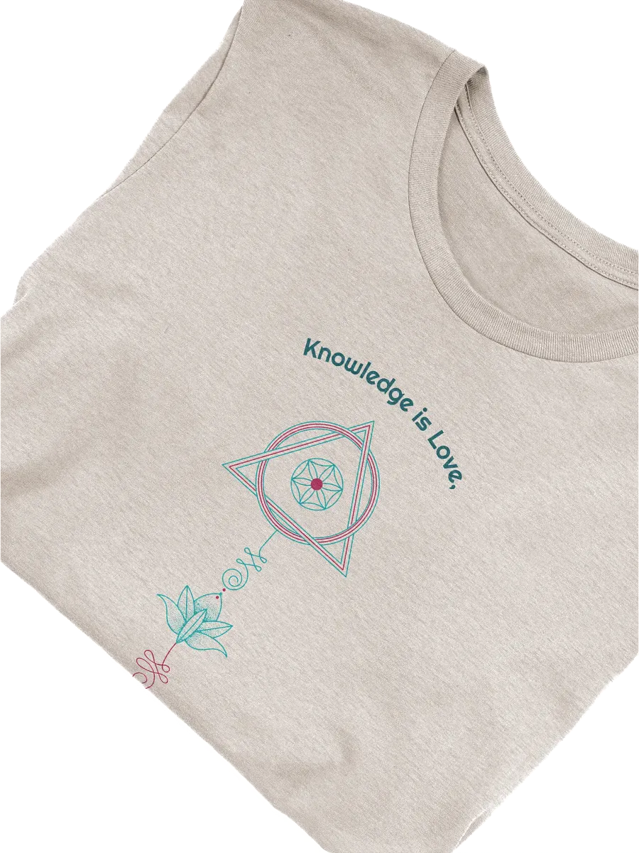 Mystic Knowledge Geometry Lotus T-Shirt product image (6)