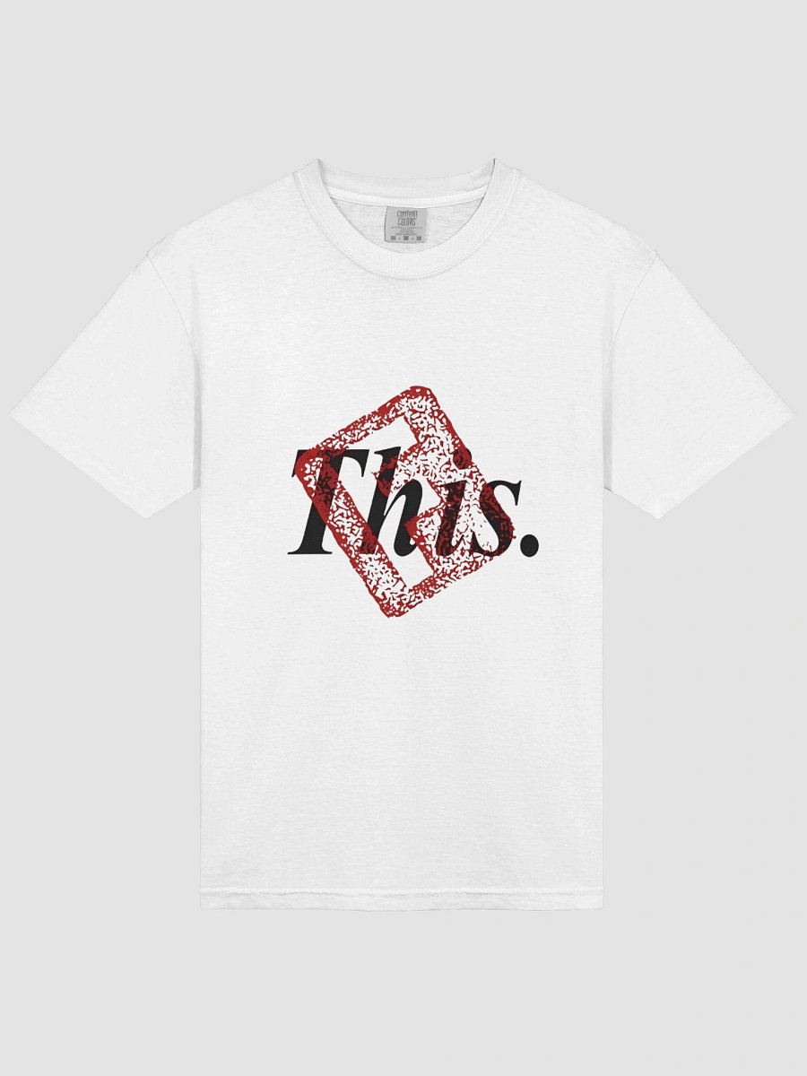 Tilted Cube Comfort T-Shirt product image (19)