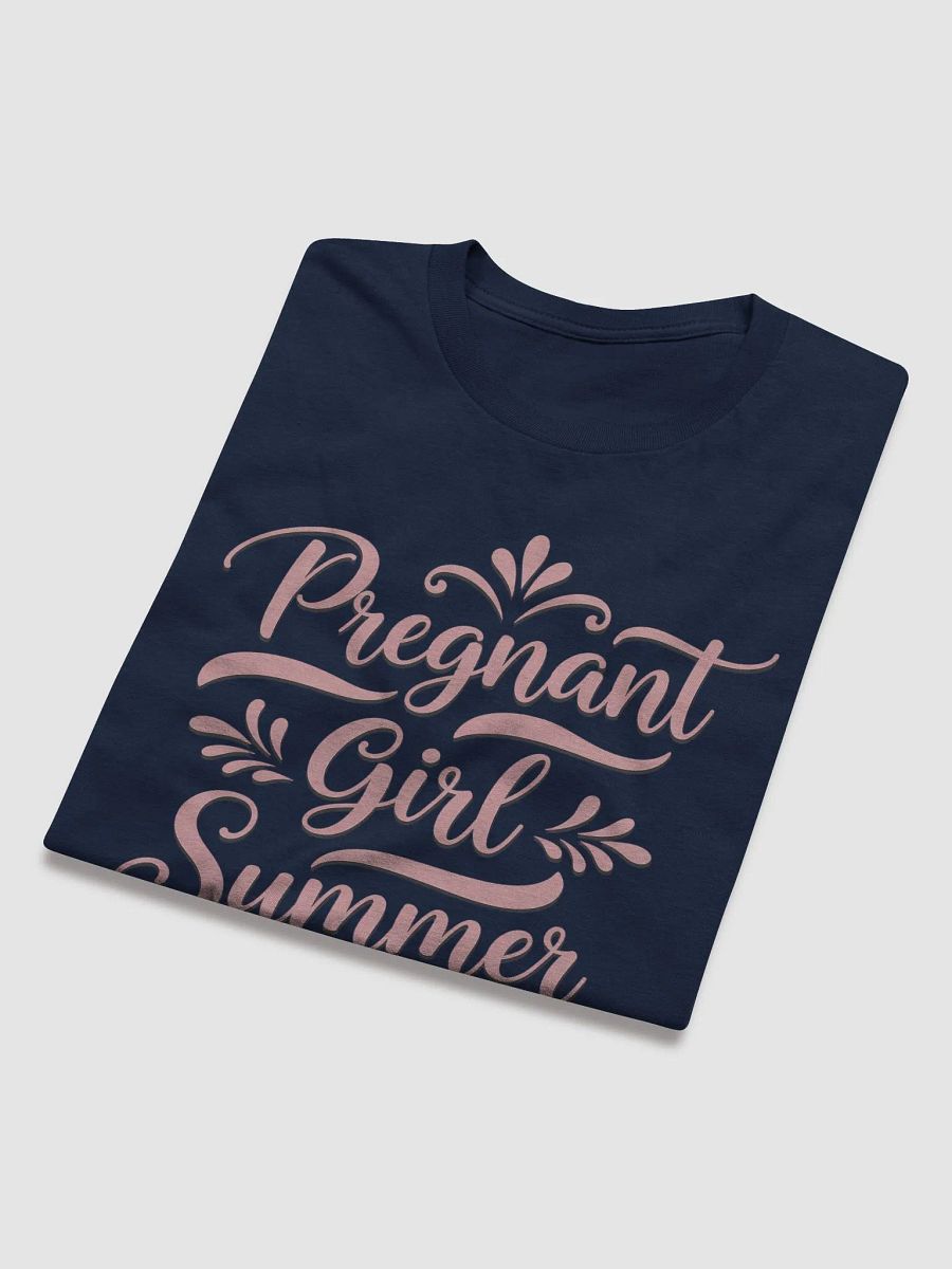 Pregnant Girl Summer - Cute Pregnancy Announcement T-Shirt for Moms-to-Be product image (24)