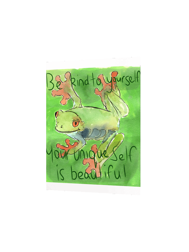 Froggie Affirmation 2 Print product image (8)
