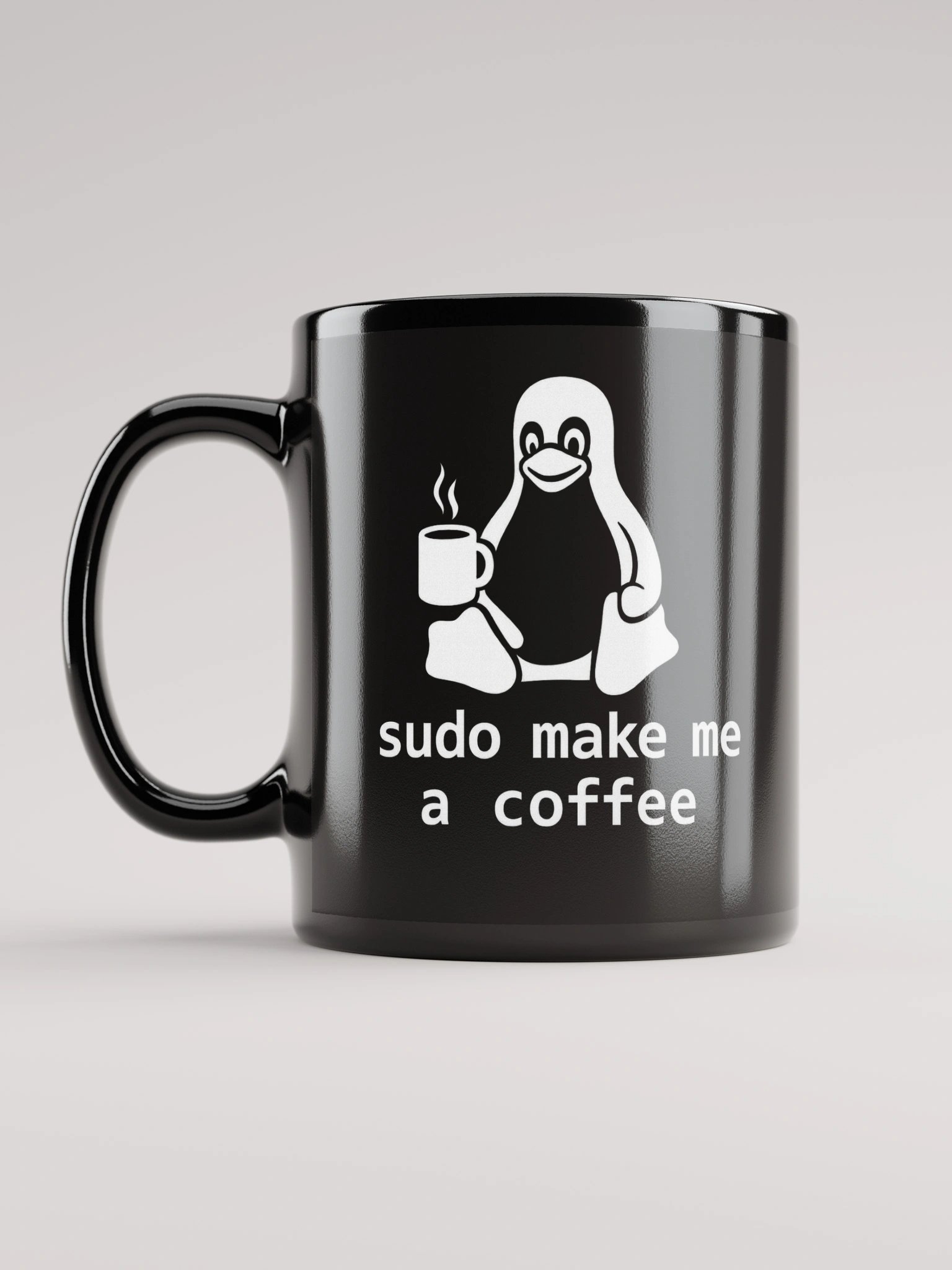 Black Mug - sudo make me a coffee product image (6)