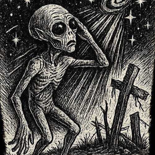 I've released a new collection of t-shirts titled ALIENS ARE REÀL and launched a bunch of tee's in my store. YOU BETTER BELIE...