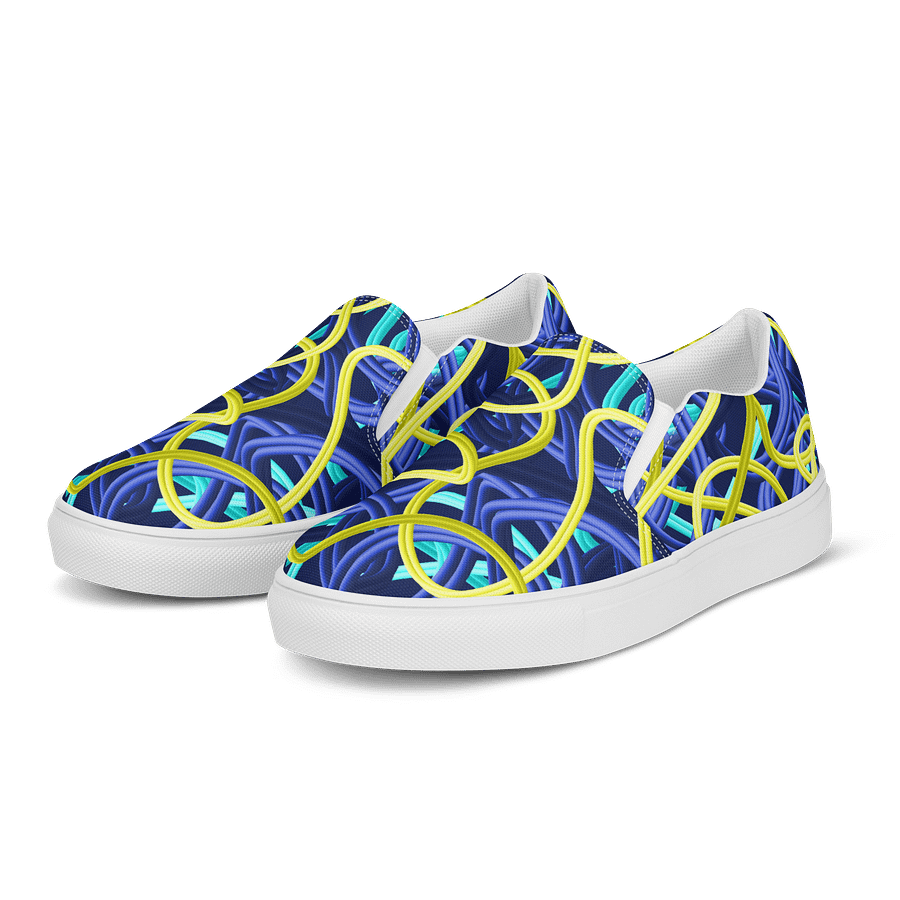 Chaos Knot Men's Slip-On Shoes product image (3)