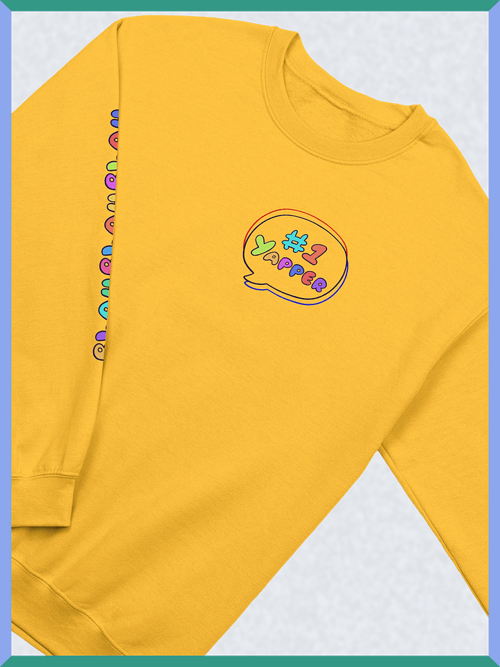 #1 Yapper - Crew Neck Sweatshirt product image (2)