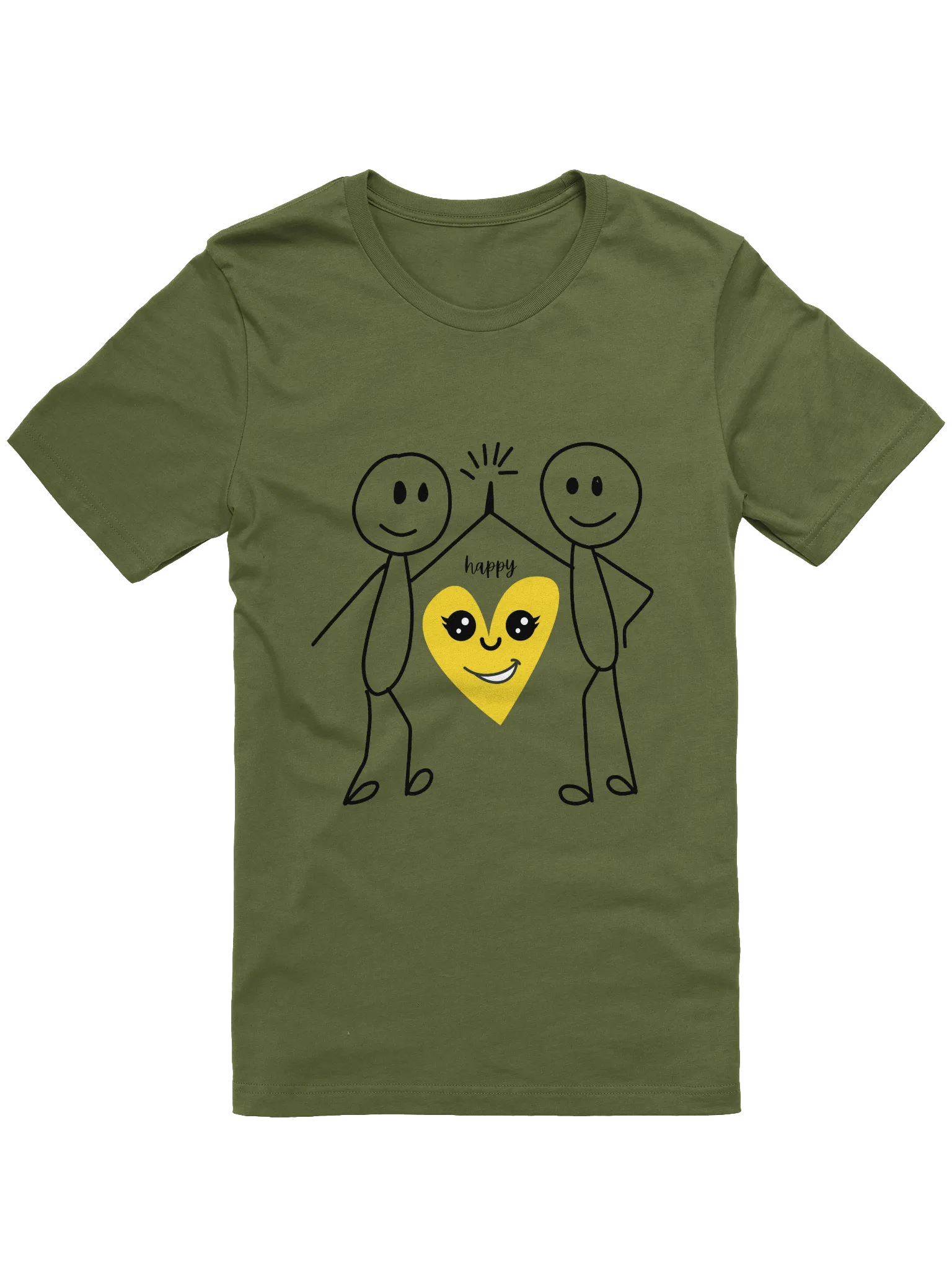 Happy Lightweight T-Shirt product image (1)