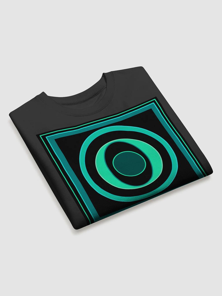 Imperfect green geometry Premium Sweatshirt product image (3)