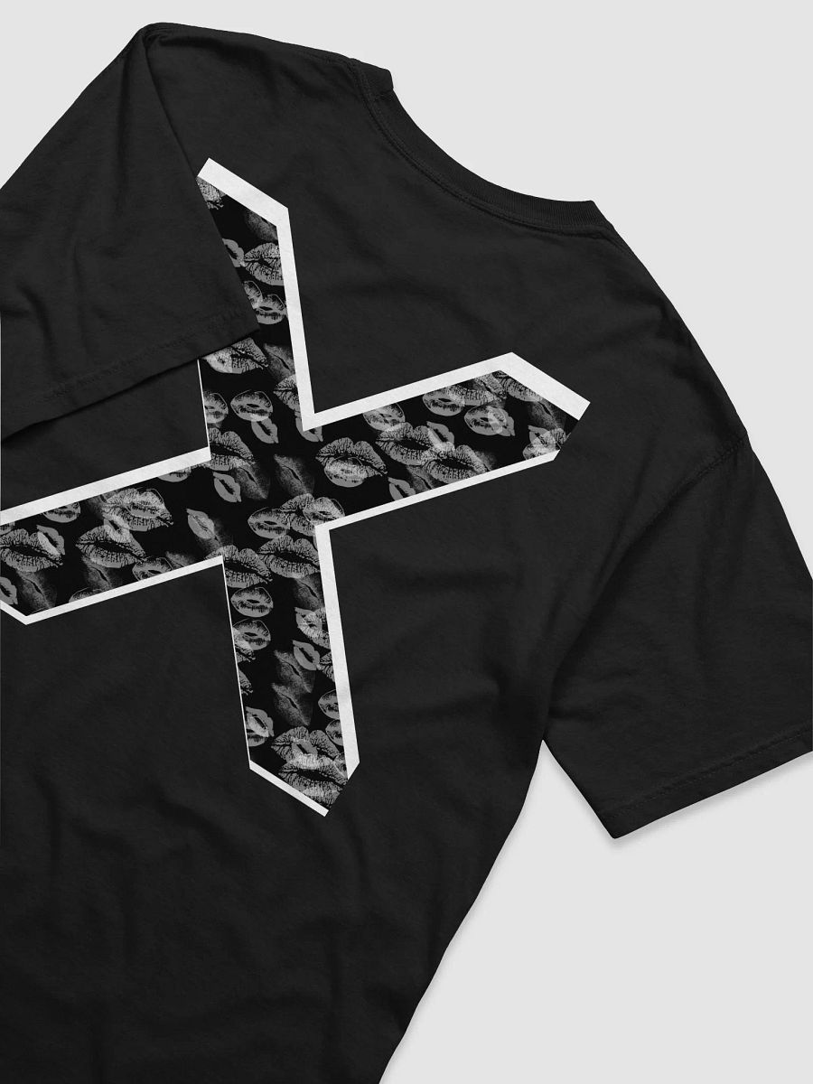 Black X White Lipstick Kisses Shirt product image (54)