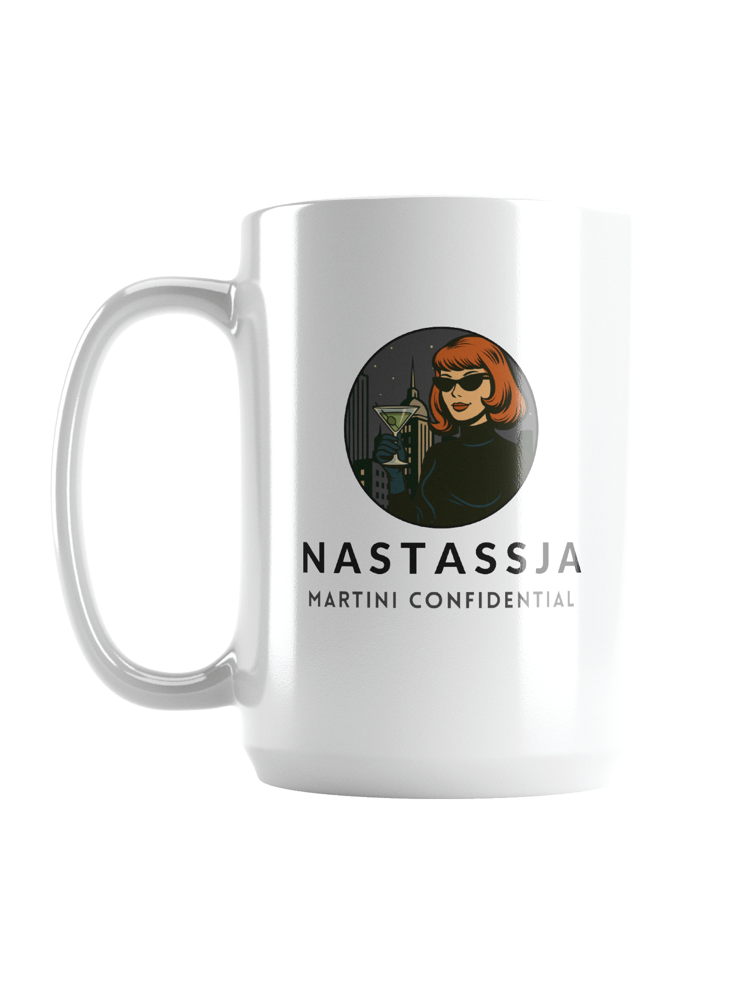 ☕ Nastassja “Martini Confidential” Mug product image (2)