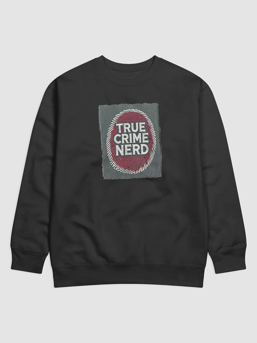 True Crime Nerd Fingerprint Jumper product image (1)