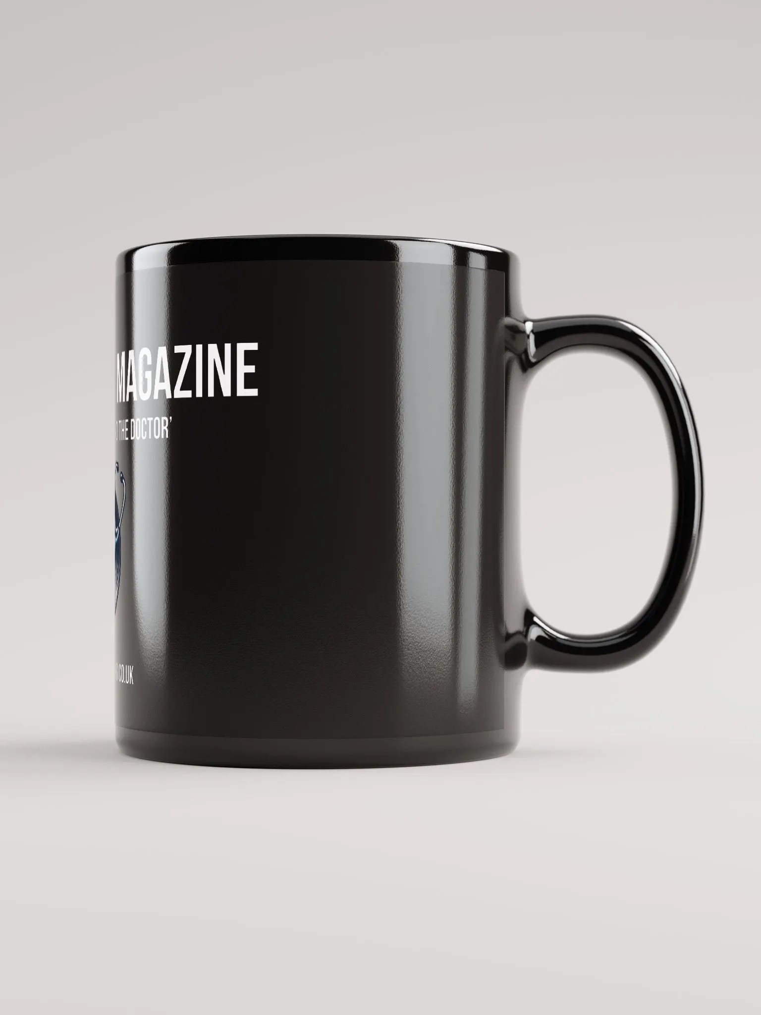 Music is the Healer & The Doctor Mug - Black product image (3)