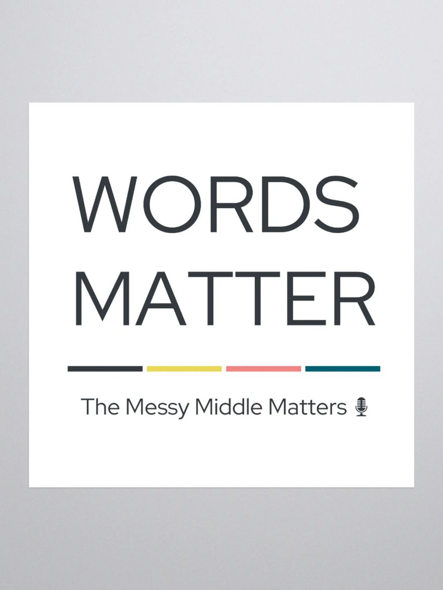 Words Matter - Sticker product image (2)