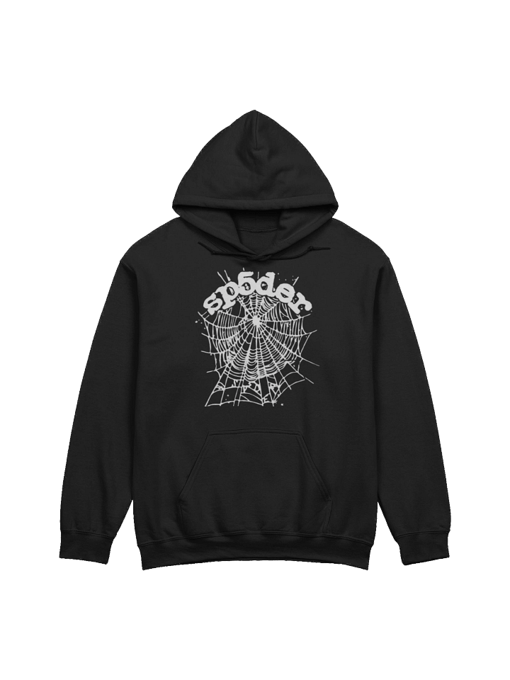 Sp5der OG Web Hoodie Black product image (1)