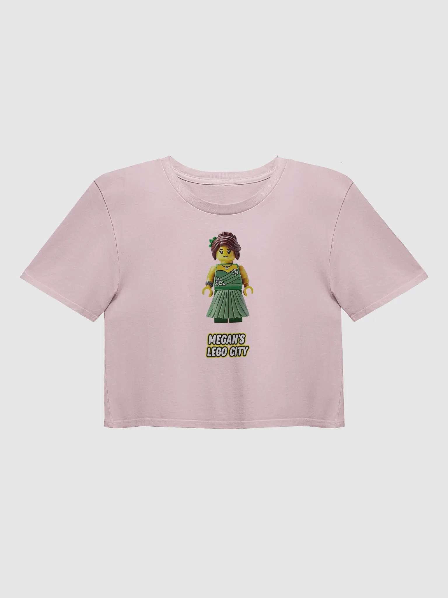 Megan's Lego City Crop Top product image (1)
