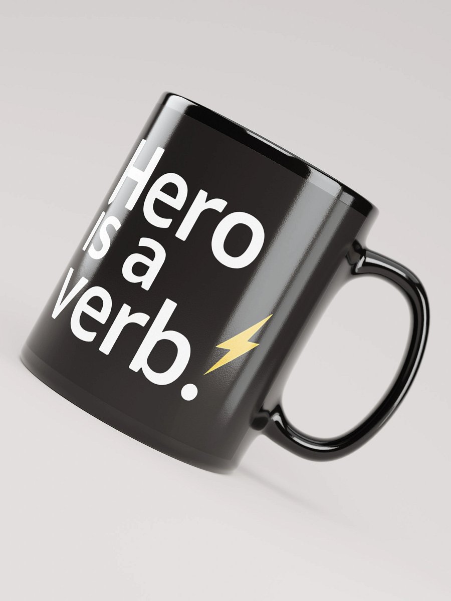Hero Is a Verb – The Robert Downey Jr. Inspirational Mug That Transforms Ordinary Fans Into Everyday Heroes product image (8)