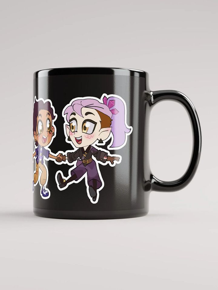 Lumity chibi Black mug product image (2)