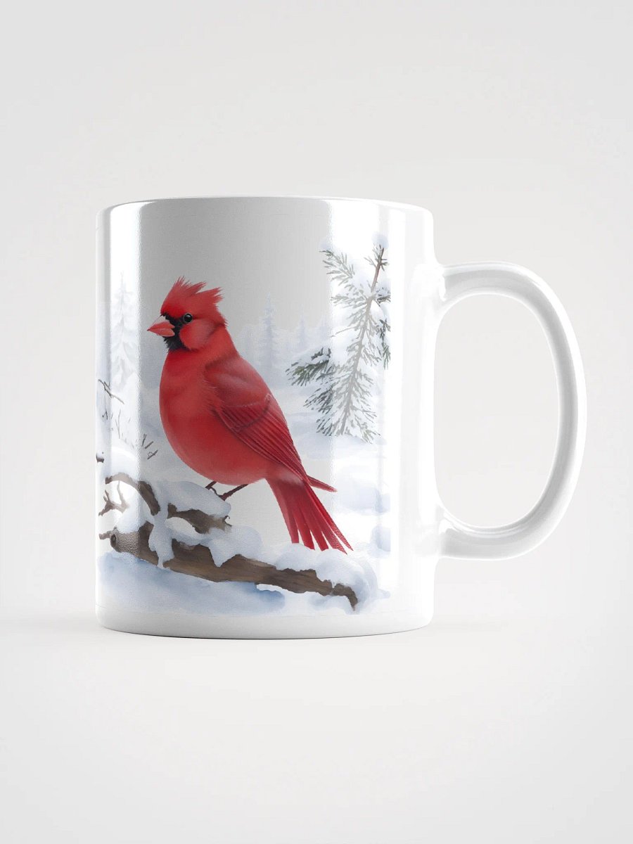 Winter Cardinal Reflections Mug product image (1)