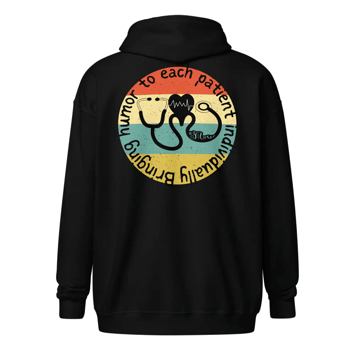 Bringing humor to each patient individually Zip Hoodie product image (8)