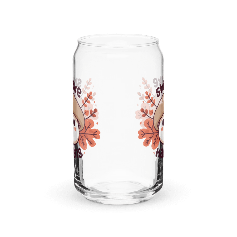 *Limited Time* Shiitake Happens Can Shaped Glass product image (2)
