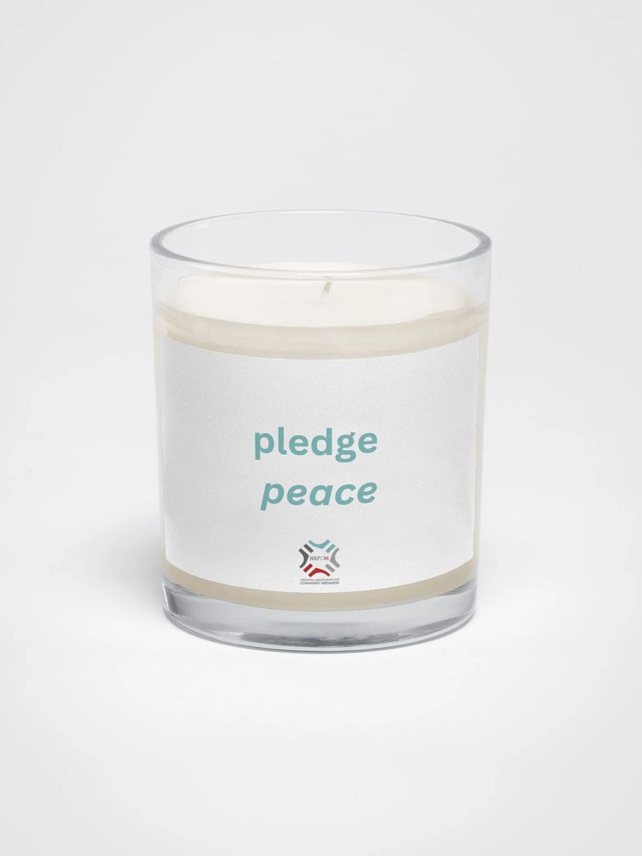 Pledge Peace Soy Wax Candle - NAFCM Collection product image (1)