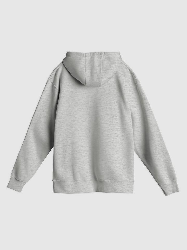 K.H. Ivory and Blue Text Graphic Hoodie product image (2)