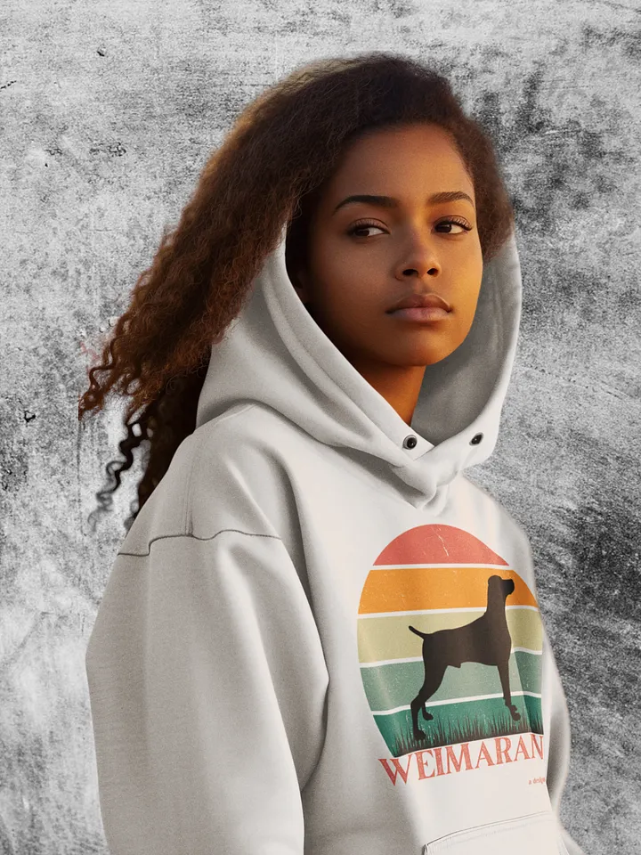 Vintage Weim -Cotton Heritage Unisex Premium Hoodie product image (1)