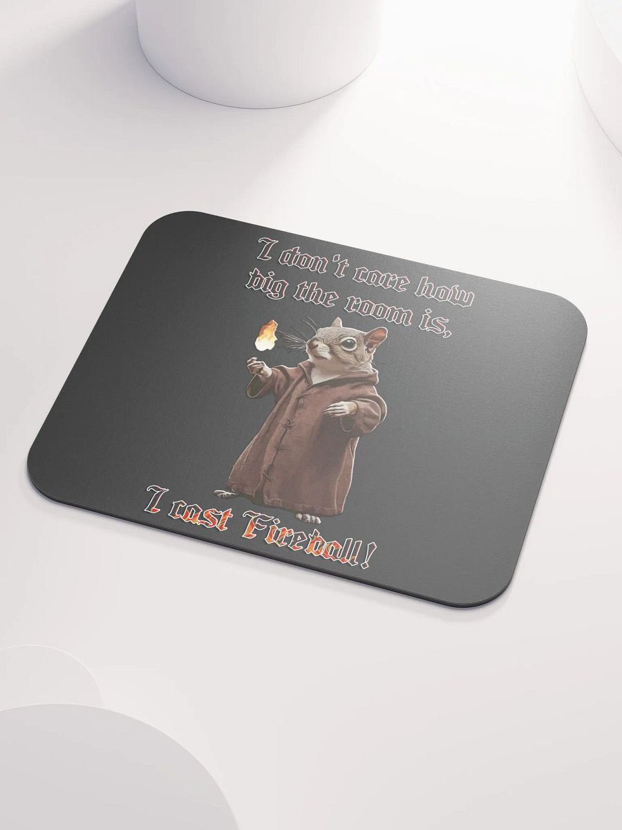 Waffles Fireball Mouse Pad product image (3)