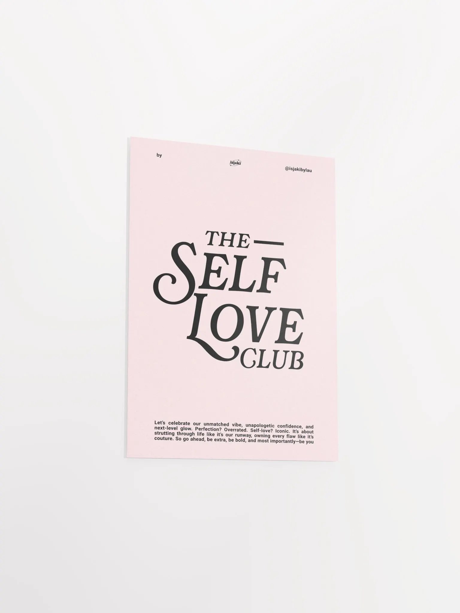 Self Love Club Pink Print product image (11)