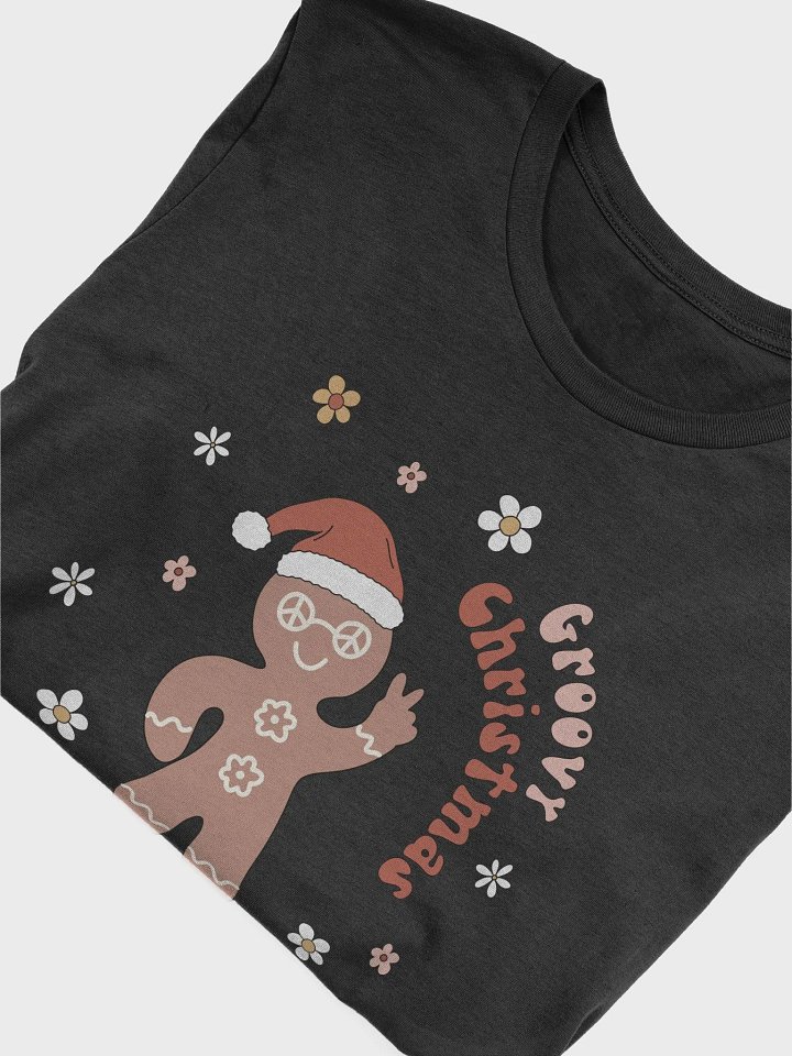 Groovy Christmas Gingerbread T-Shirt product image (2)