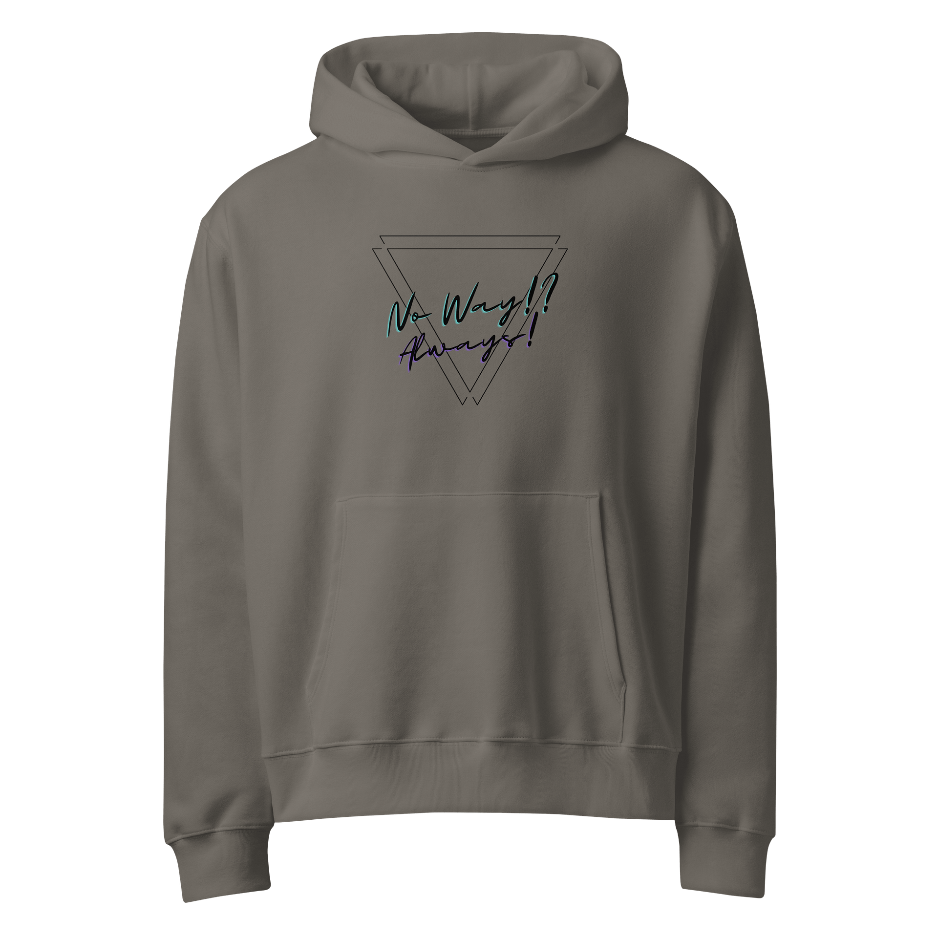 No Way!? Always! Oversized Hoodie product image (5)