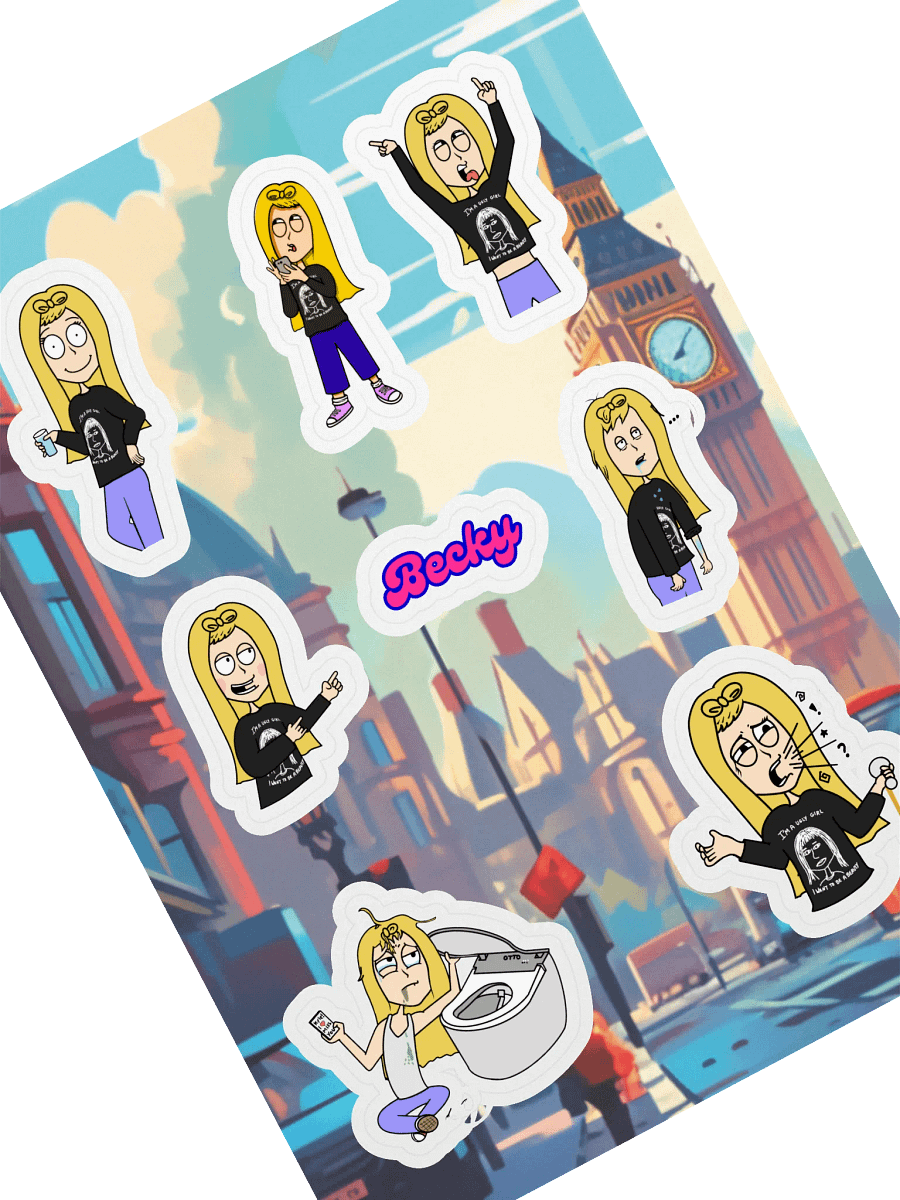 Becky Stickers! product image (1)