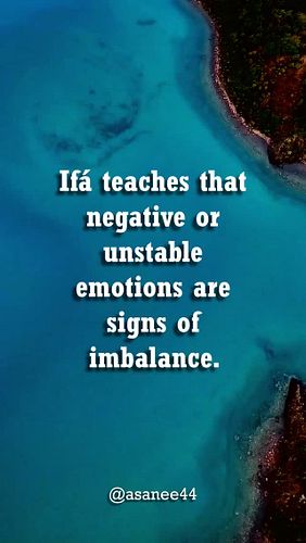 When your emotions feel out of control, that’s not just stress—it’s your Ori calling you back into alignment. Ifá teaches tha...