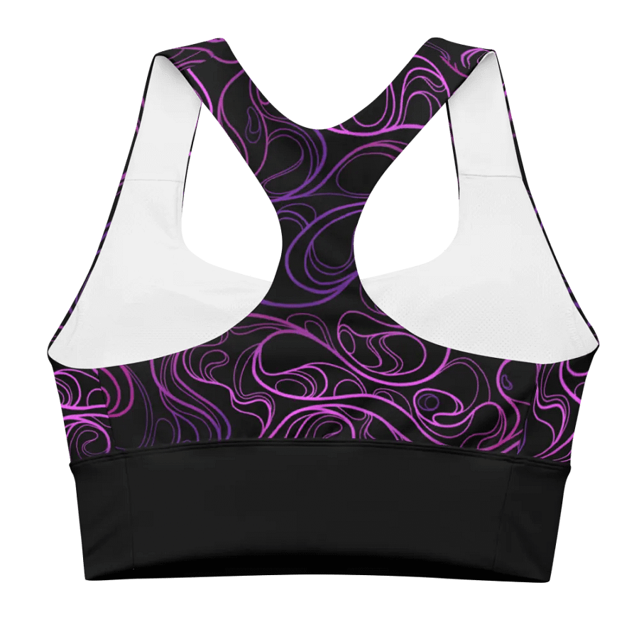 BLACK SWIRL - Sports Bra product image (2)