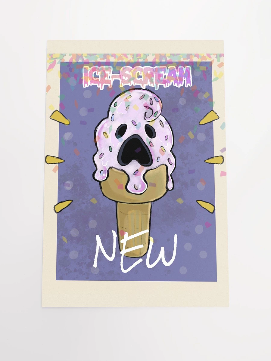 Ice Scream Matte Poster product image (1)