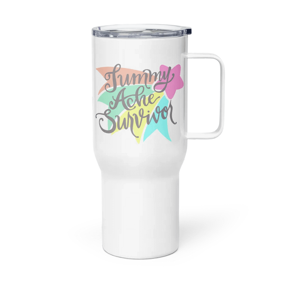 tummy ache survivor travel mug product image (3)