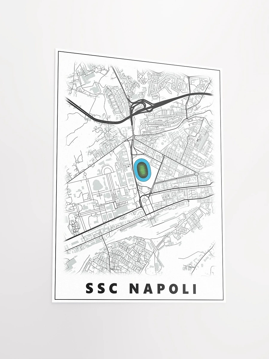 Stadio Diego Armando Maradona Map Design Poster product image (3)