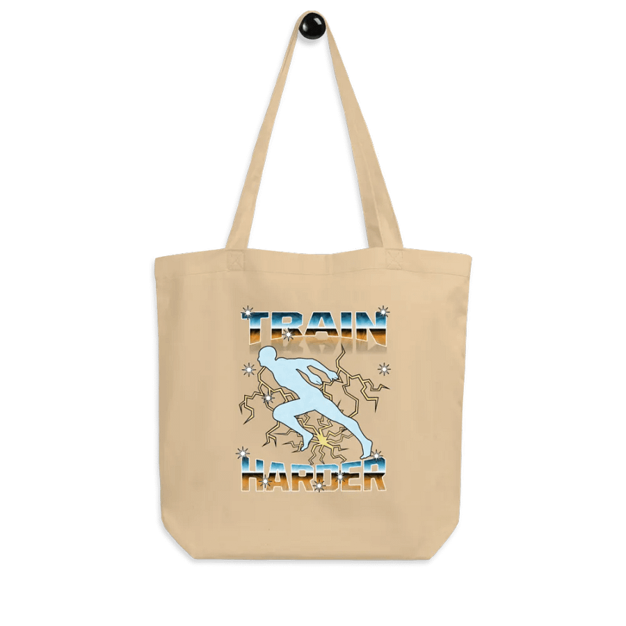 Train Harder Runner Thunder Stride Eco Tote product image (7)