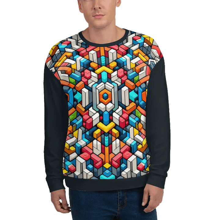 Brick Pattern Unisex Sweatshirt product image (1)