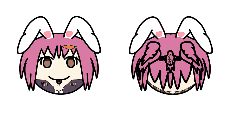 This Wonderful World Birthday 2025 Celebration - Cooky Usagida Manjuu Plush Keychain product image (1)