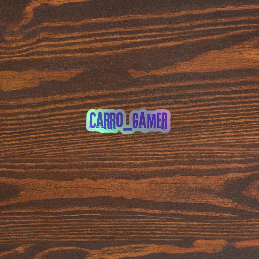 CARRO_gamer Holographic Sticker Sheet product image (5)