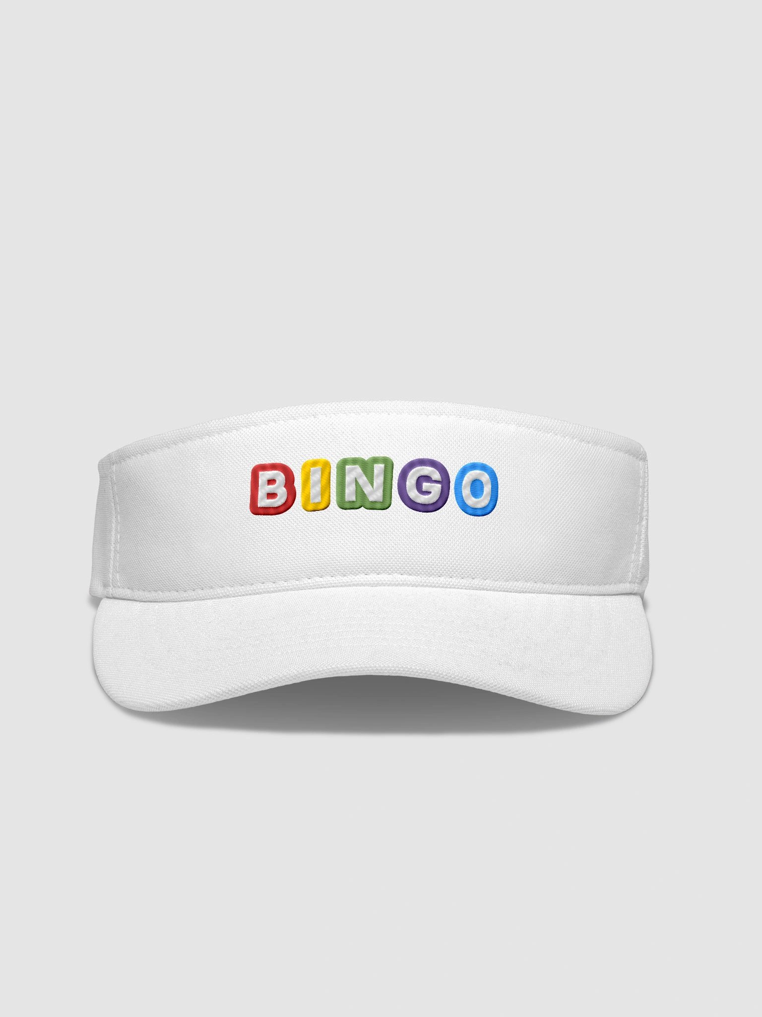 Original Embroidered Bingo Letters Visor product image (1)