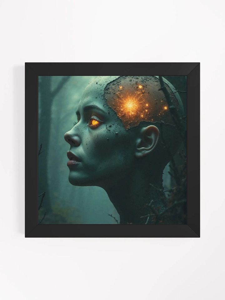 NeuroGlow Framed Print product image (8)