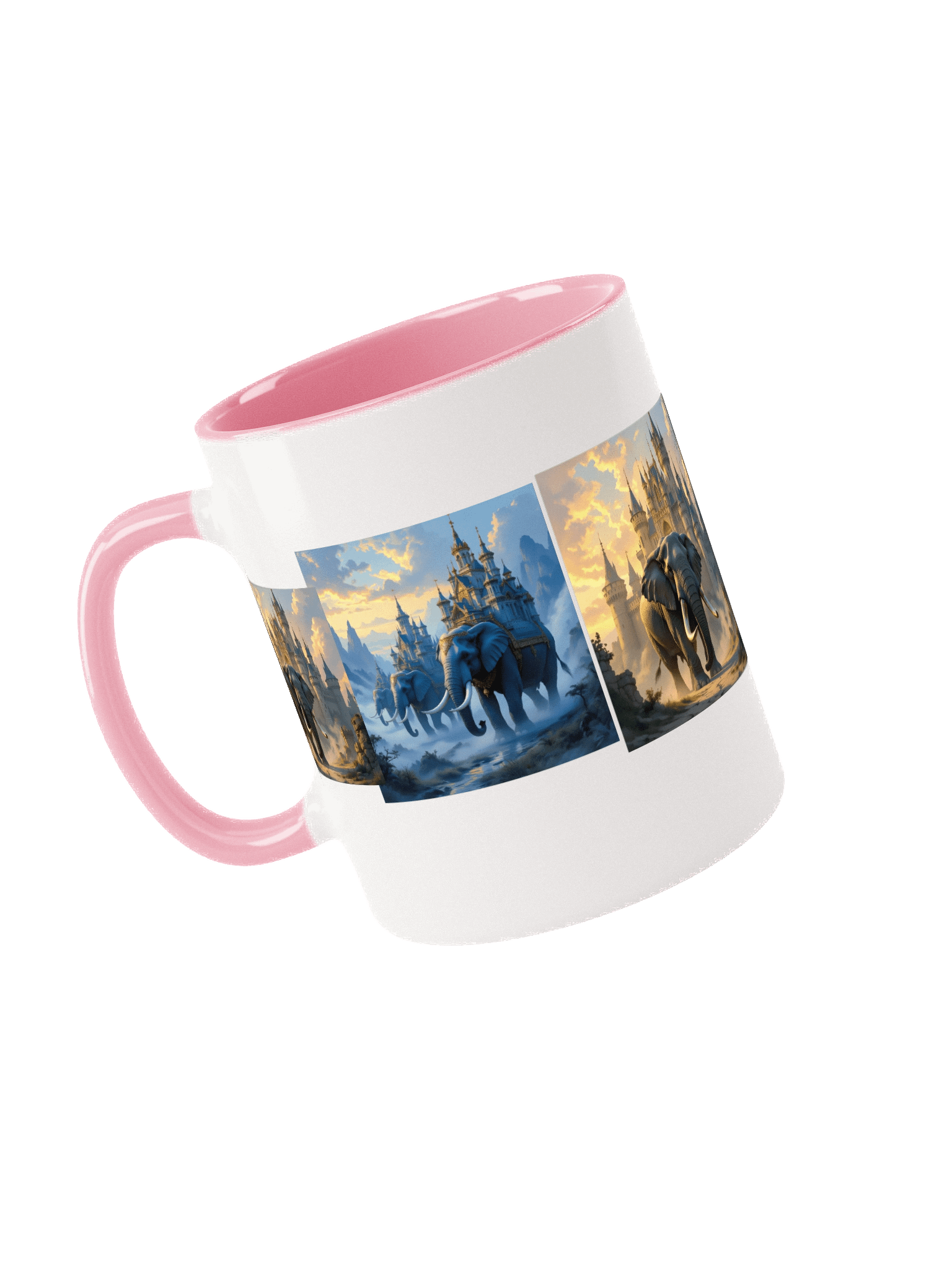 Majestic Elephants Castle Mug product image (3)