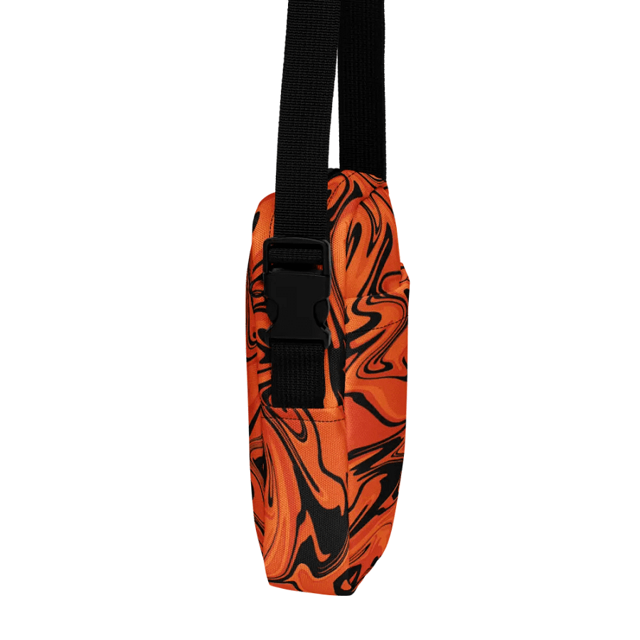 Orange Swirl Utility Crossbody Bag product image (9)