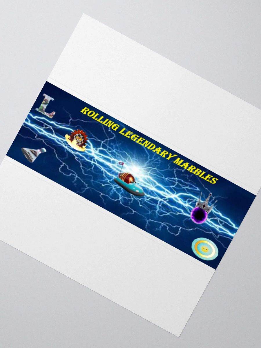 Rolling Legendary Marbles Sticker product image (2)